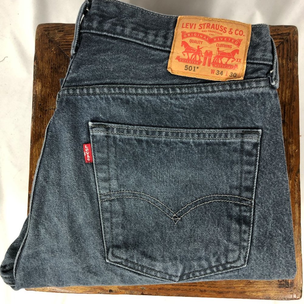 Levi's 501 W34 L30 Dark Wash